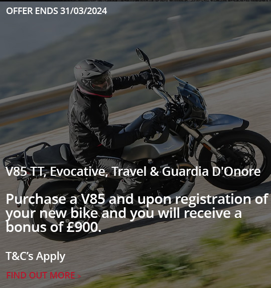 V85 TT, Evocative, Travel & Guardia D'Onore Promotion