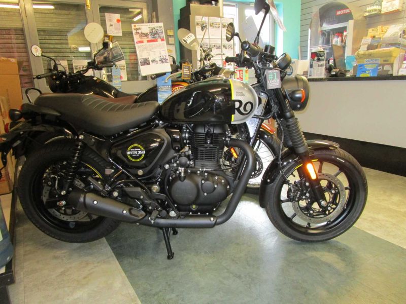 New Royal Enfield HUNTER 350 E5 REBEL BLACK