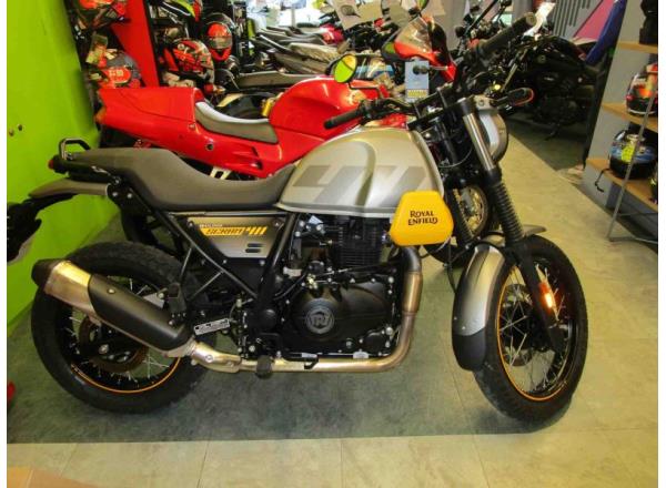 2023 Royal Enfield SCRAM 411 E5 GRAPHITE YELLOW