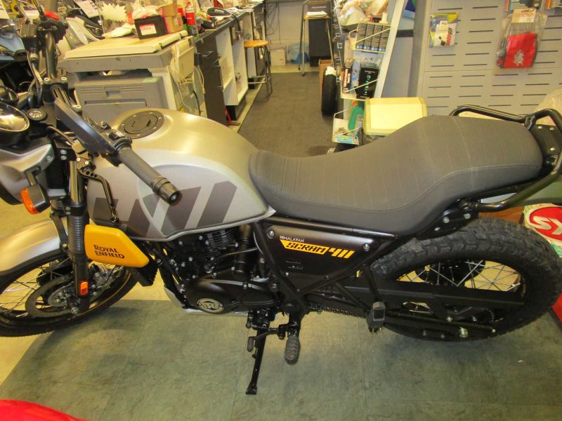 2023 Royal Enfield SCRAM 411 E5 GRAPHITE YELLOW
