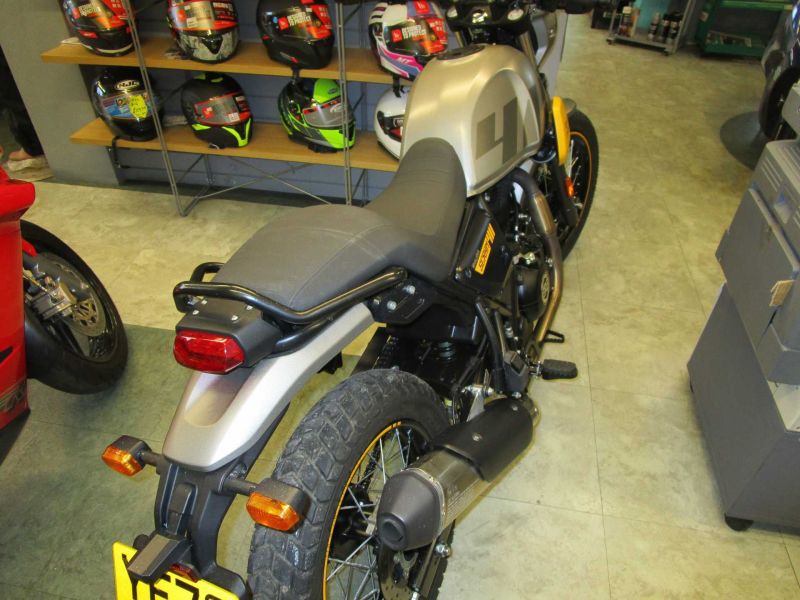 2023 Royal Enfield SCRAM 411 E5 GRAPHITE YELLOW