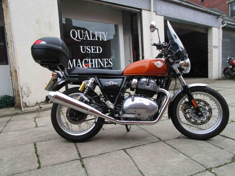 2019 Royal Enfield INTERCEPTOR INT 650 ORANGE CRUSH