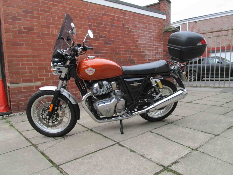 2019 Royal Enfield INTERCEPTOR INT 650 ORANGE CRUSH