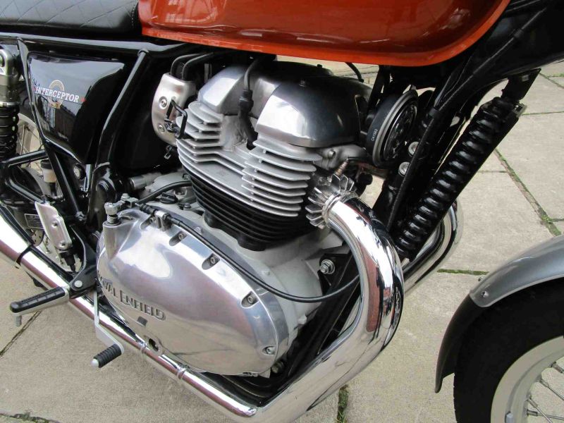 2019 Royal Enfield INTERCEPTOR INT 650 ORANGE CRUSH