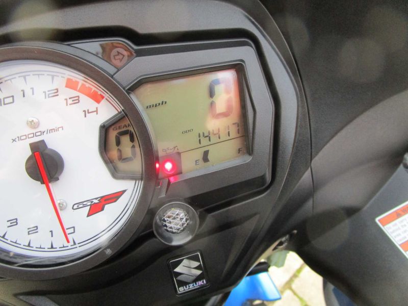 2009 Suzuki GSX650 FK9 BLUE/WHITE