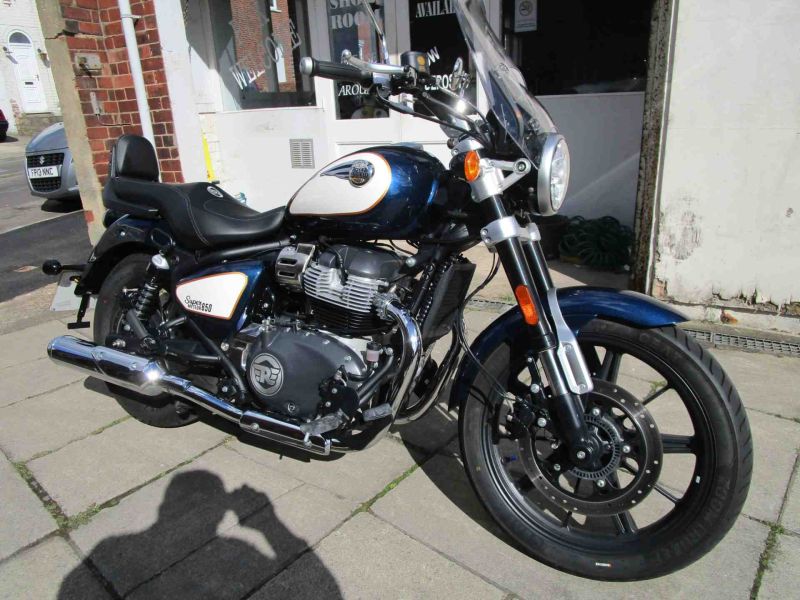 2023 Royal Enfield SUPER METEOR 650 E5 CELESTIAL BLUE