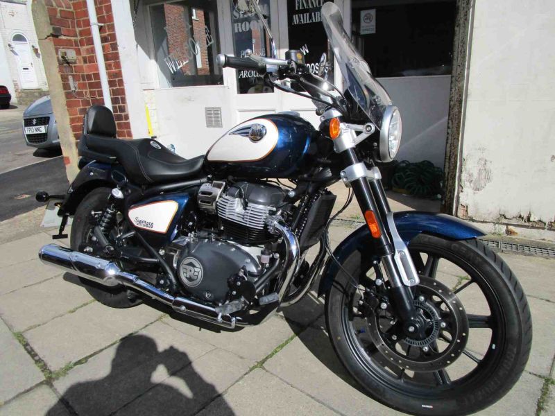 2023 Royal Enfield SUPER METEOR 650 E5 CELESTIAL BLUE