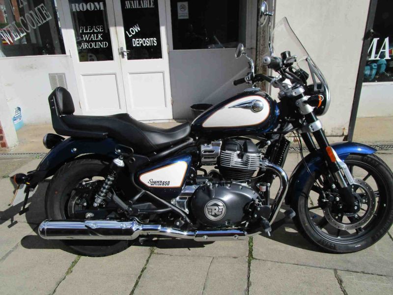 2023 Royal Enfield SUPER METEOR 650 E5 CELESTIAL BLUE