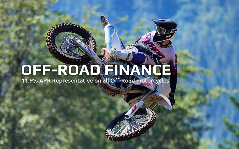 Off-Road Motorcycle Finance – 11.9% APR