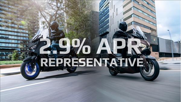 2.9% APR Representative on new XMAX models