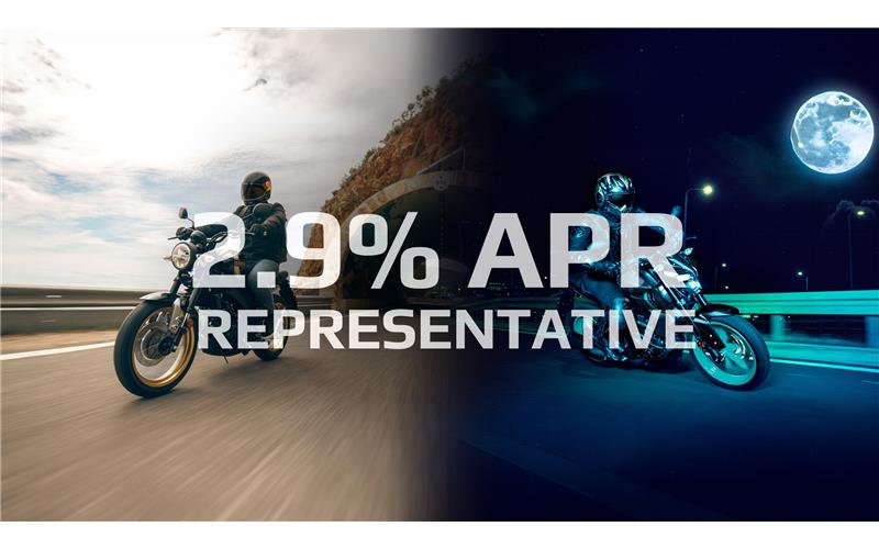 2.9% APR Representative on 125cc Motorcycles