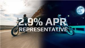 2.9% APR Representative on 125cc Motorcycles