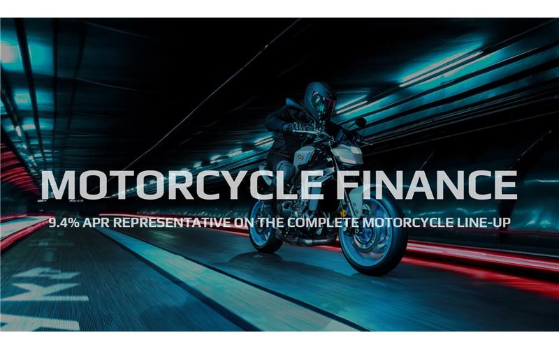 Motorcycle Finance - 9.4% APR Representative