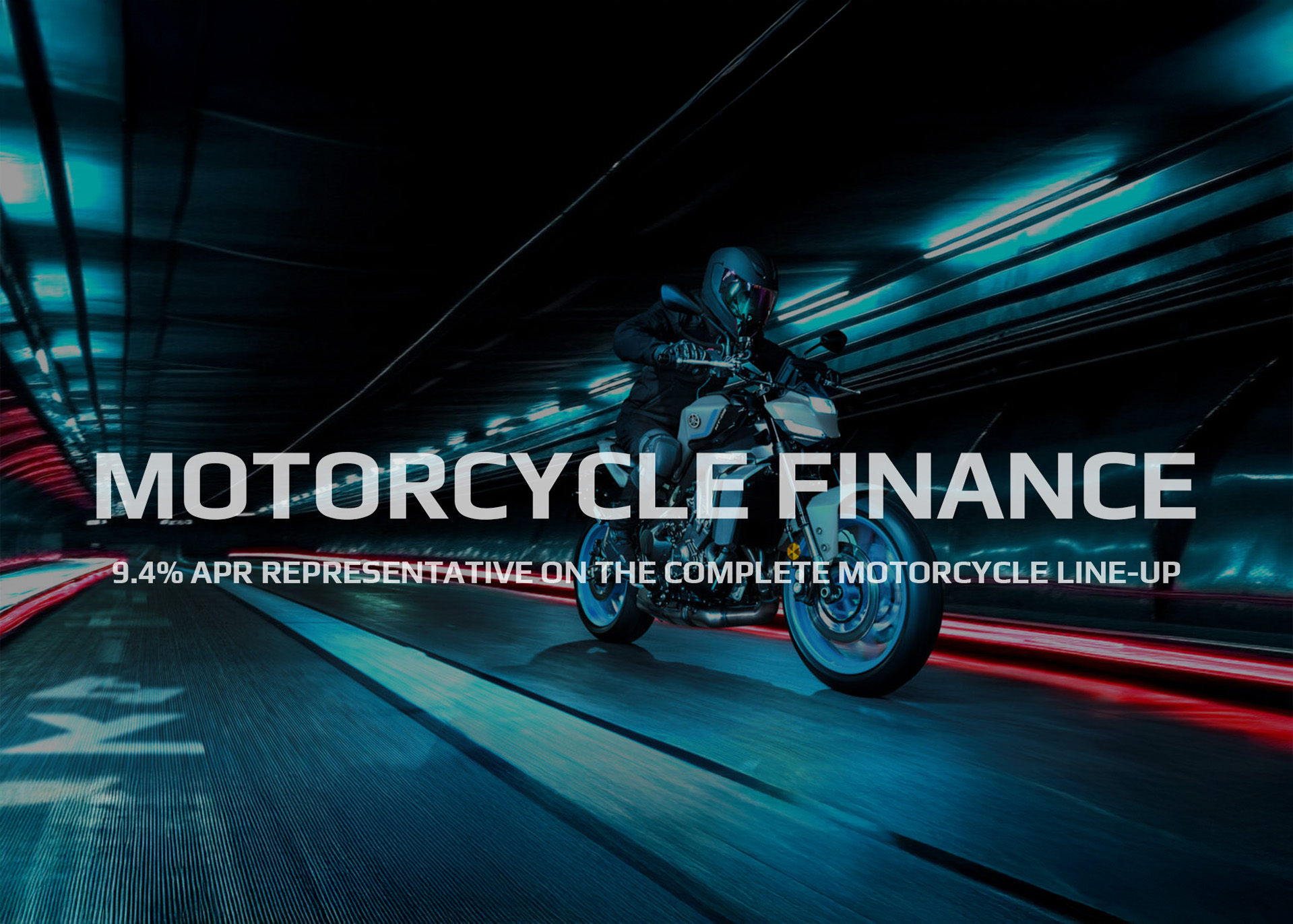 Motorcycle Finance – 9.9% APR Representative