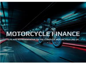 Motorcycle Finance - 9.4% APR Representative