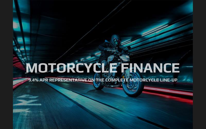 Motorcycle Finance - 9.4% APR Representative