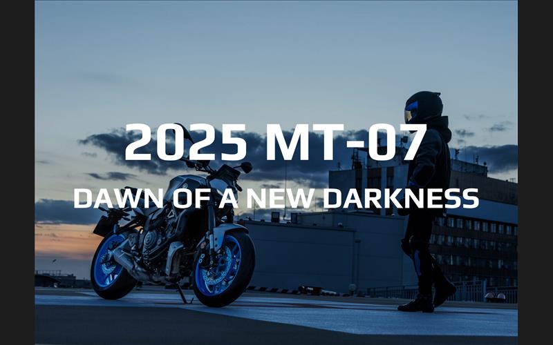 Dawn of a new darkness: 2025 MT-07