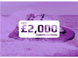 Recieve £2,000 contribution from Yamaha towards your new WaveRunner for Summer