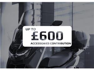 Up to £600 accessory contribution