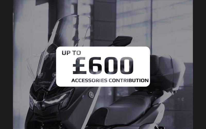 Up to £600 accessory contribution