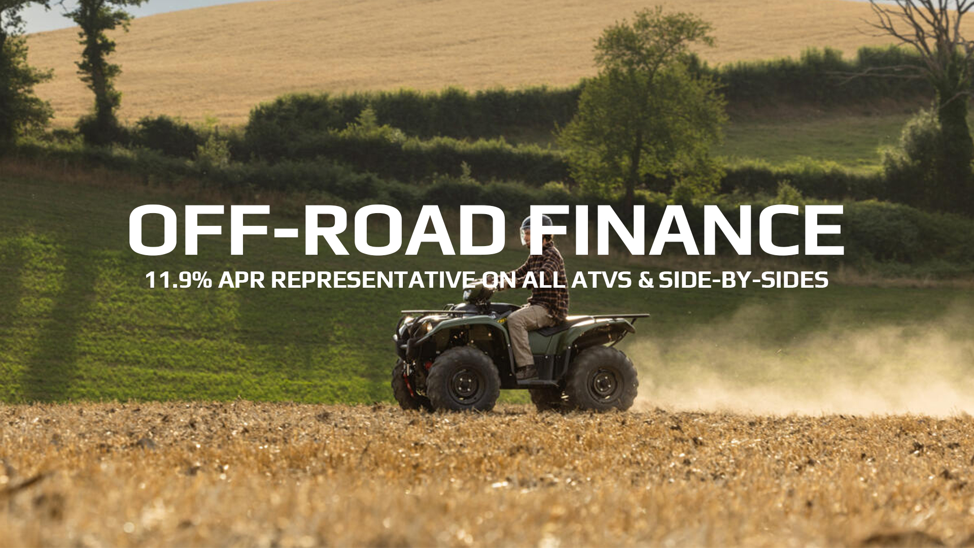 ATV & Side by Side Finance – 11.9% APR