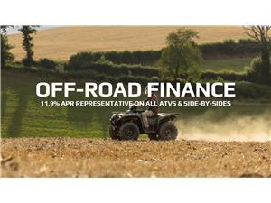 ATV & Side by Side Finance - 11.9% APR