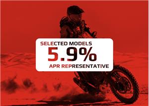 5.9% APR Representative Motorcycle Finance