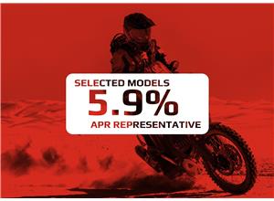 5.9% APR Representative Motorcycle Finance