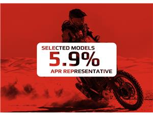 5.9% APR Representative Motorcycle Finance
