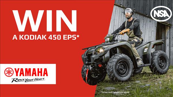 Win a Kodiak 450 EPS*