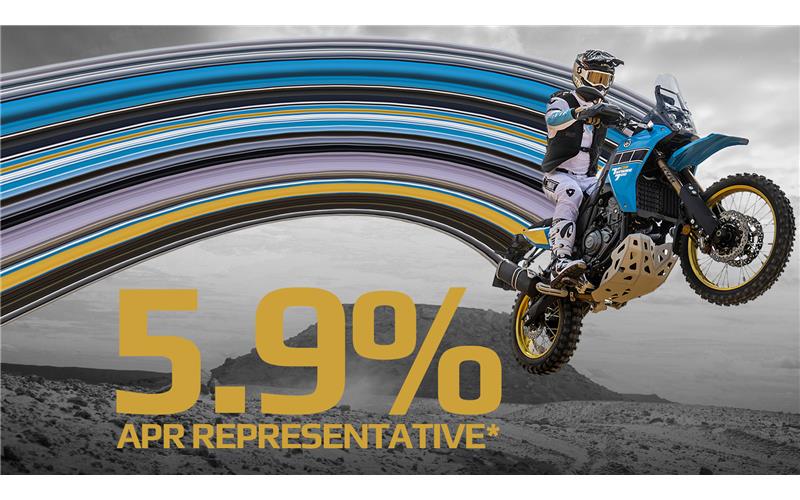 5.9% APR Representative Finance on the R9, MT-09 SP & Ténéré models