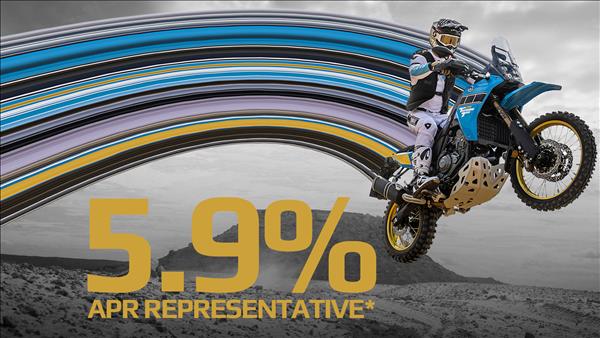 5.9% APR Representative Finance on the R9, MT-09 SP & Ténéré models