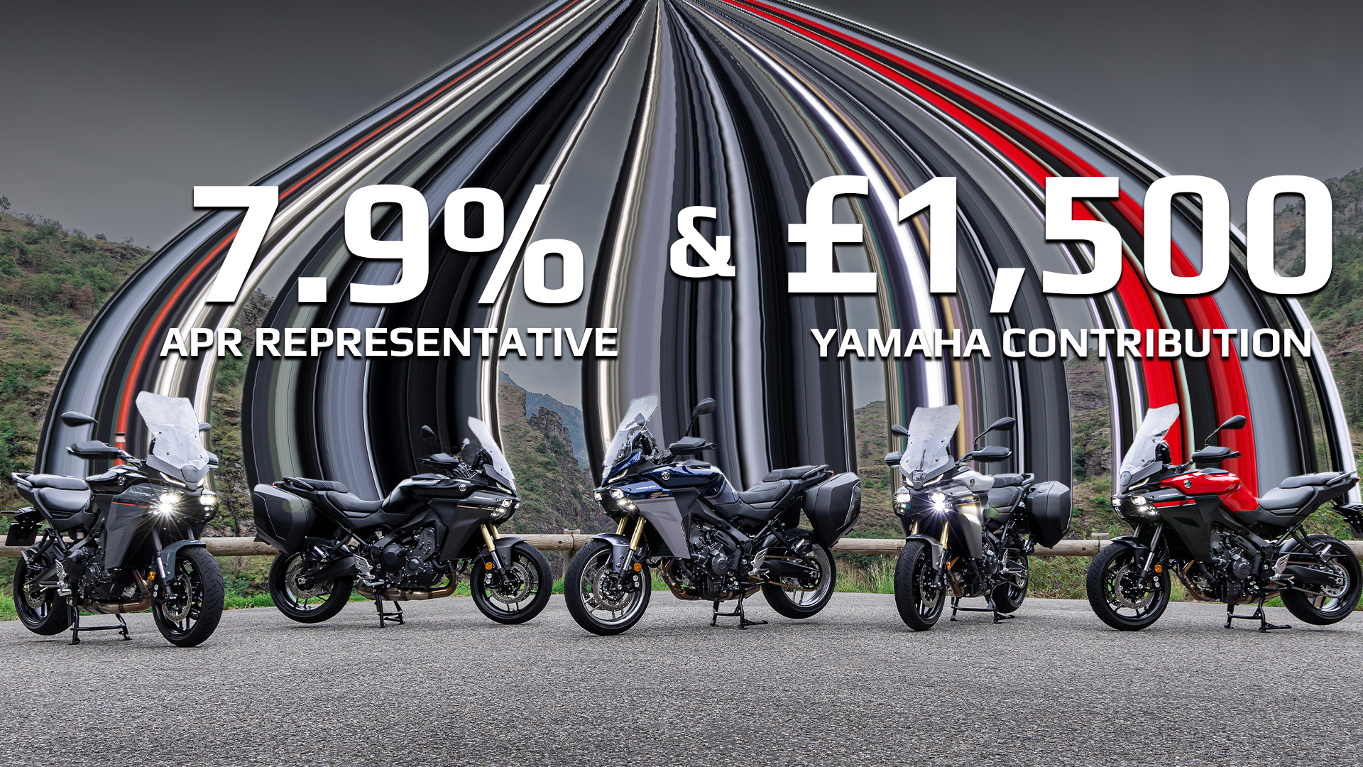 £1,500 Contribution & 7.9% APR Representative Finance*