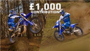 £1,000 contribution towards 2026 WR Enduro models