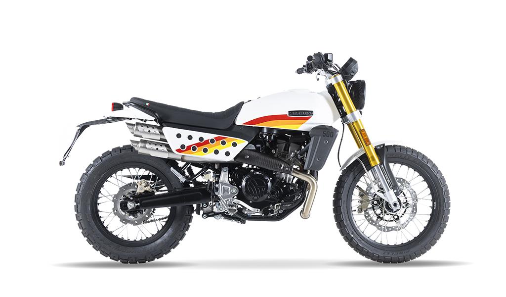 SCRAMBLER SUNSET WHITE 500