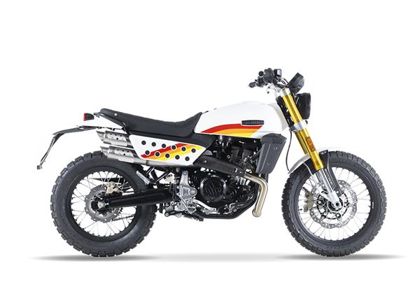 SCRAMBLER SUNSET WHITE 500