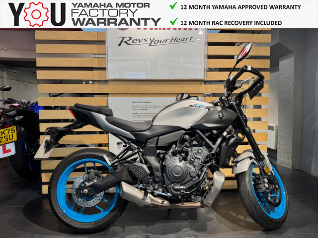 New Yamaha MT07 CERAMIC ICE