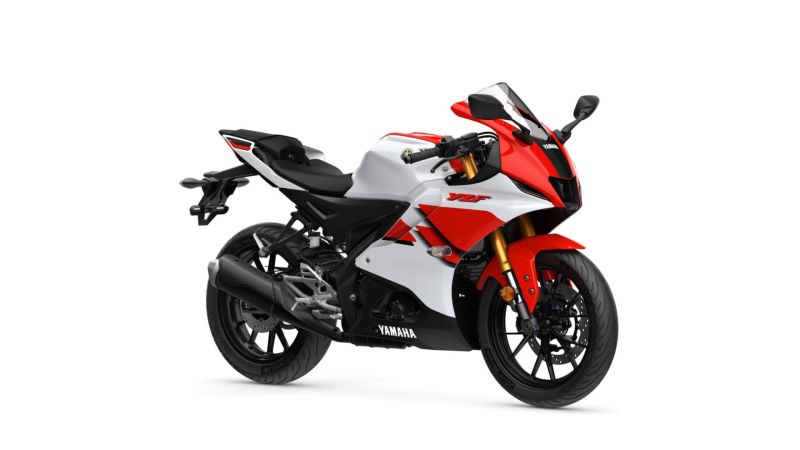 New Yamaha YZF-R125A 70TH White