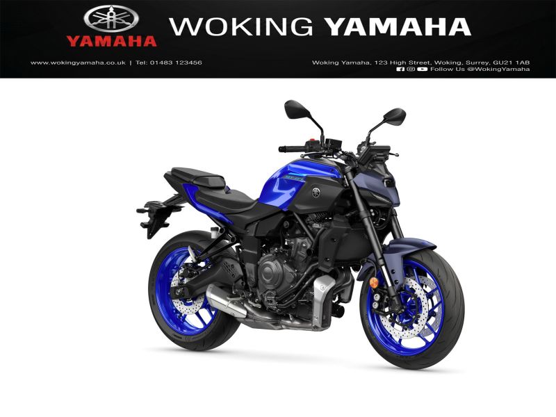 New Yamaha MT-07 BLUE