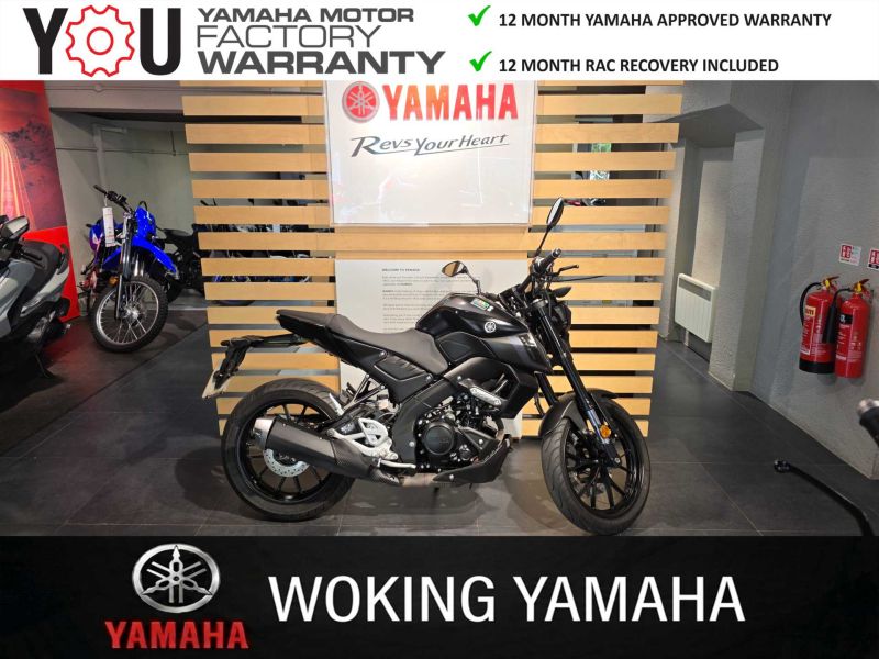 2024 Yamaha MT 125 (MTN 125-A) Black