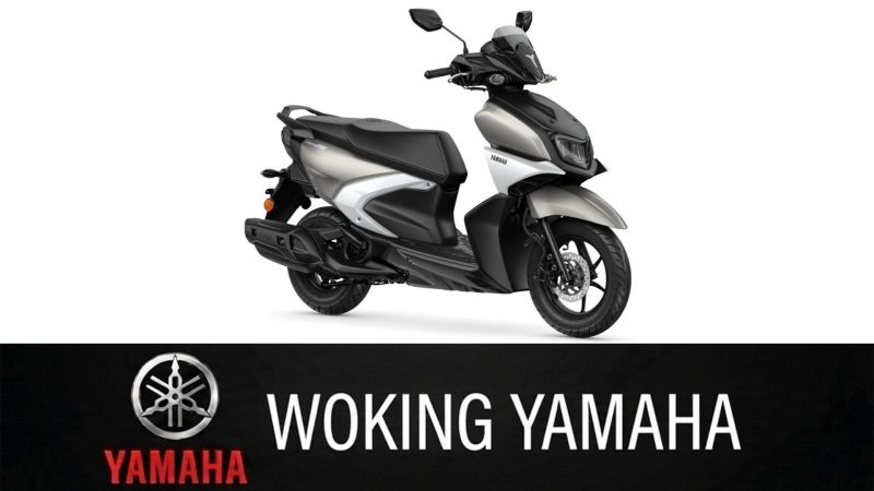 New Yamaha LCG125 RAYZR Silver Sand