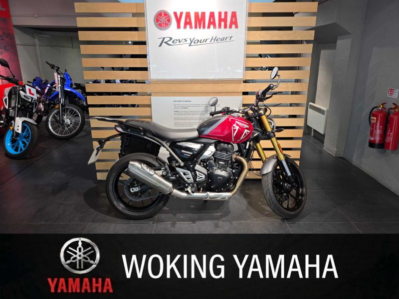 2025 Triumph Speed 400 Red/grey
