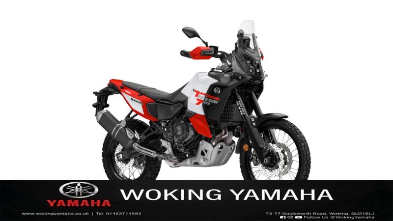 New Yamaha TENERE 700 WORLD RAID REDLINE WHITE