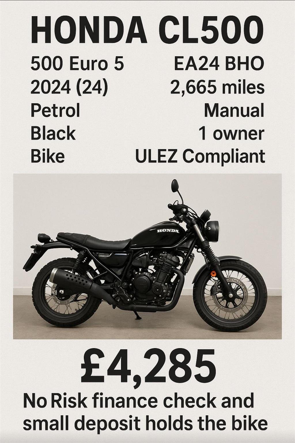 2024 Honda CL500