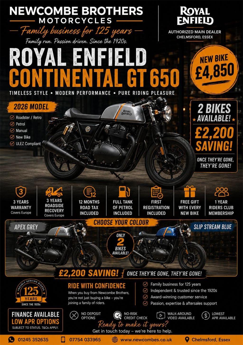 New Royal Enfield Continental GT 650