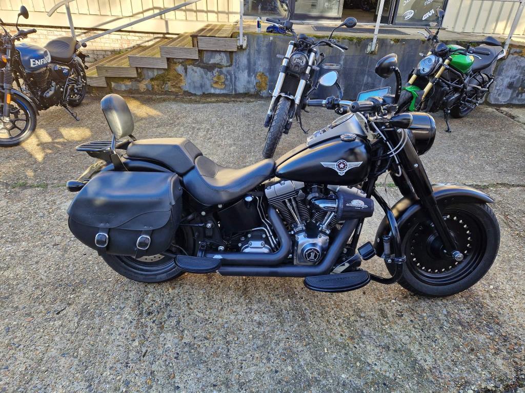 2010 harley hot sale fatboy