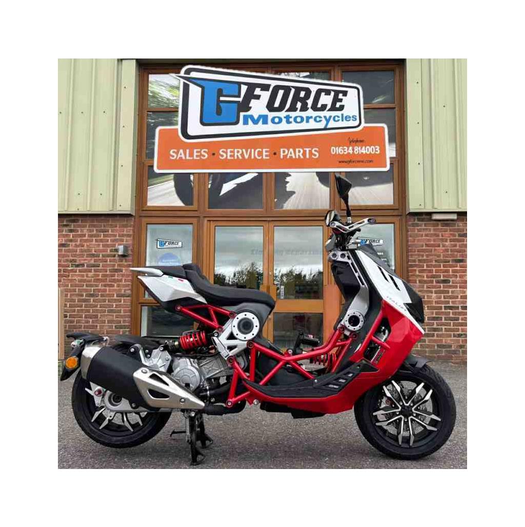New Italjet Italiajet Dragster 125 E5 White