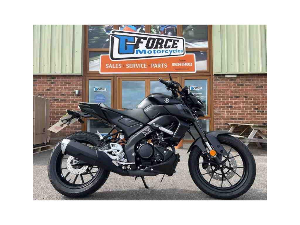 2024 Yamaha MT 125 (MTN 125-A) Black