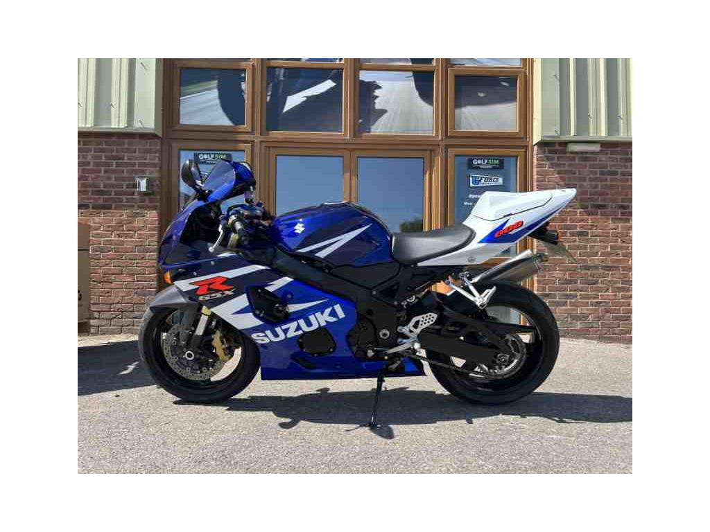 2004 Suzuki Gsxr 600 K4 Blue