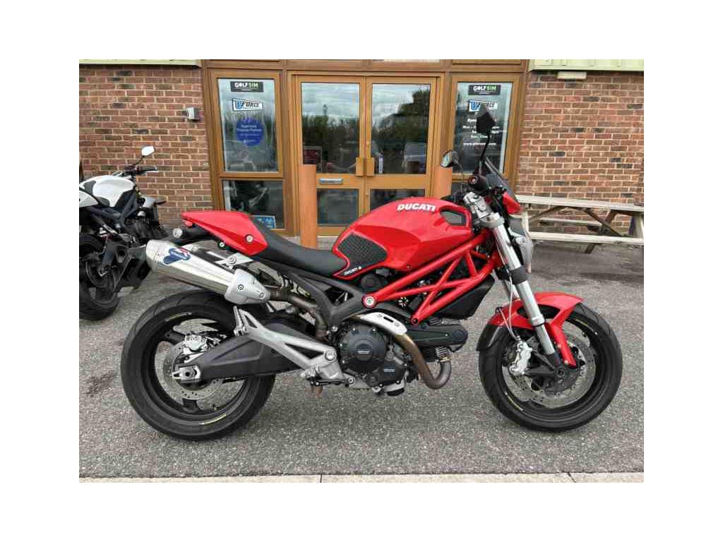 2009 Ducati M696 + Red